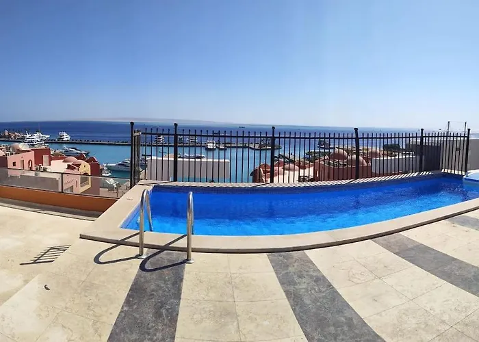 With Breathtaking 's View With 2 Bedrooms Hurgada